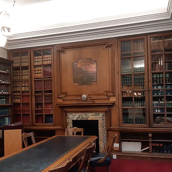 The law library within the law courts