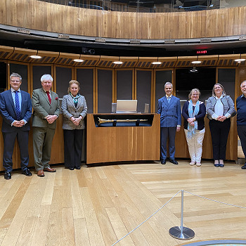 Ymweliad Carr LCJ â'r Senedd 7 Hydref 2023